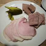 ぢりお - 自家製ハム、パテ
