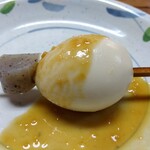喰うかい - おでん玉子 120円(税込)(2023年8月7日撮影)