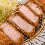 箱崎 井のかわず - ▶︎「上ロースかつランチ¥1,300 」
            九州産銘柄ロース200g