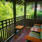 花仙庵 仙仁温泉 岩の湯 - テラス