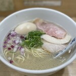 貝麺 みかわ - 味玉貝麺