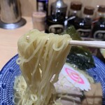 新横浜家系ラーメン 風神家 - 麺