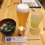 海鮮丼工房 尽 - 飲み物ズ