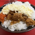 王道家直系 IEKEI TOKYO - ライスに無限ニンニク,マヨ,粗びき唐辛子