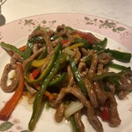 中華料理 頤和園 - 青椒肉絲