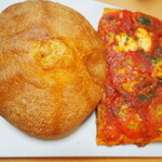 qui - バターチャバタ、マルゲリータ