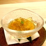 Ajihiro - 赤雲丹に爽やかな鯛骨出汁のジュレ　贅沢