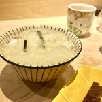 味ひろ - 〆は昆布トロご飯