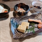 四季の里　はなむら - 焼き魚（鱒？）は旨みが凝縮