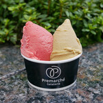 Premarché Gelateria & Alternative Junk - ☆ストロベリー＆ハニーのソルベも美味(#^.^#)