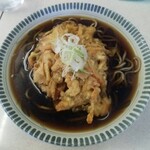 豊しま - 天ぷら　そば(うどんもある)　350円