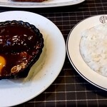 洋食キムラ 野毛店 - ハンバーグ、ライス