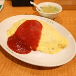 中央軒 - オムライス(1,000円)
      大盛り(+350円)