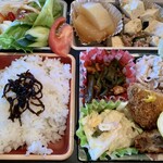 Daigin Kafe Resutoran - 弁当定食　800円