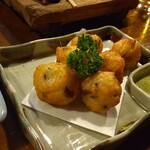 くし炉 番小屋 - タコのザンギ