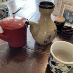 松本蕎麦店 - 蕎麦湯