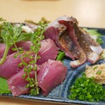 寿司勝 - カツオ、海ぶどう
