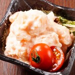 Kyushu collection! Takana mentaiko potato salad