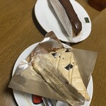 洋菓子 ナポレオン - モカのケーキ、エクレア