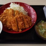 Katsuya - Wロースカツ定食