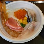 青森魚菜センター - センスが問われる一杯　センスの無さが目立ちます