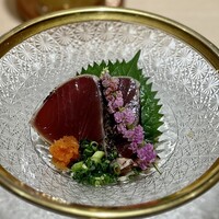 名古屋 栄 栞庵 鮨 やましろ - 戻り鰹