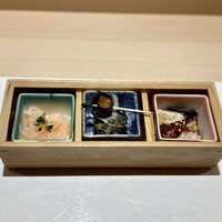 名古屋 栄 栞庵 鮨 やましろ - 前菜盛合せ