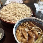 茅場町 長寿庵 - 舞茸きつねせいろ(9月)