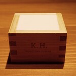 KOTARO Hasegawa DOWNTOWN CUISINE - 名入のホイップーバターの枡