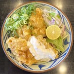 Marugame Seimen - ・タル鶏天ぶっかけ 冷 並 890円/税込