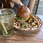 soranof - アボガドチーズバーガー&ジンジャーエール