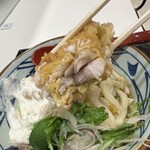 丸亀製麺 - 【2023.9.26(火)】鶏天の断面