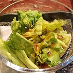 Yakiniku Dokoro Batten - 焼肉処 バッテン ＠三越前 のり冷麺セットに付くサラダ
