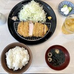 もみじ - 長野県飯田　岡本養豚　ロースかつセット　1,600円