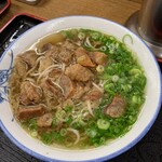 立ち食いうどん 味沢 - ぼっかけそば430円