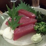 割烹田中 - 今日とれた鰹の刺身　840円