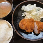 とんかつ山本 - ロースカツ定食