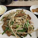 麺屋雷神 - レバニラ炒め('23/09/26)