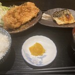 Kitakaigan - 塩さばと油淋鶏定食 ¥900