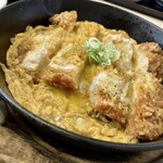 まちのごはんや がっつり亭 - かつとじ定食 [チキンかつ]