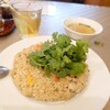 タイ旅食堂 - 料理写真:カオパットゲーンキョウワーン セット