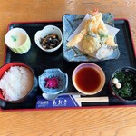 レストランあおさ - 天ぷら定食1500円