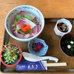 レストランあおさ - 海鮮丼1650円