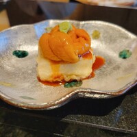 ぎをん 藤 - 胡麻豆腐と雲丹