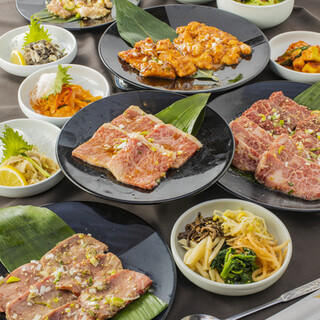 種類豊富な手作り韓国料理や、特別な日に最適なコース料理も有