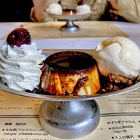 レストラン アルティザン（restaurant Artisan） - 20230921男気プリン ア・ラ・モード990円