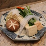 Gyuunabe Hiresuki Yaki Kaisen Ryouri Jimbou Chou Azuki - 野菜