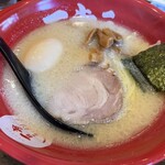 百歩ラーメン - 百歩ラーメン　¥800 味玉　¥100