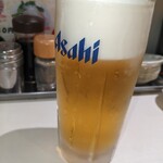 長浜ラーメン 丸羅とんこつ - ワンコインビール