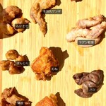 なるとキッチン - 鶏肉全種(10種)盛り